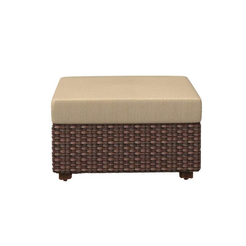 Coussin de remplacement pour repose-pieds d'extérieur Sunbrella