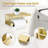 5-Piece Bathroom Hardware Set, SUS304 Stainless Steel Towel Bar, Toilet Paper Holder With Shelf, Towel Ring And Hooks, Wall-Mounted Bathroom Accessories Set-113863082