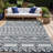 Marliegh Geometric Waterproof Reversible Outdoor Rug-1334432176