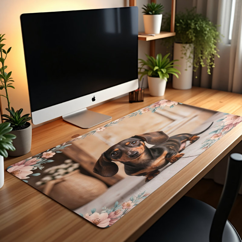Polyester Desk Pad, 23.6x13.8