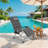 Outdoor Zero Gravity Reclining Chair Foldable Recliner Lounge Chair with Soft Cushion and Cup Holder-1954224810