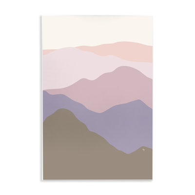 «Subtle Pastel Hills» par Martina Pavlova