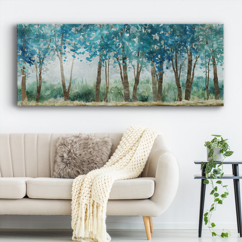 Sunwashed Grove sur impression sur toile, H 24 po x l 60 po x P 1,5 po