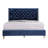 Transitional Full Upholstered Bed