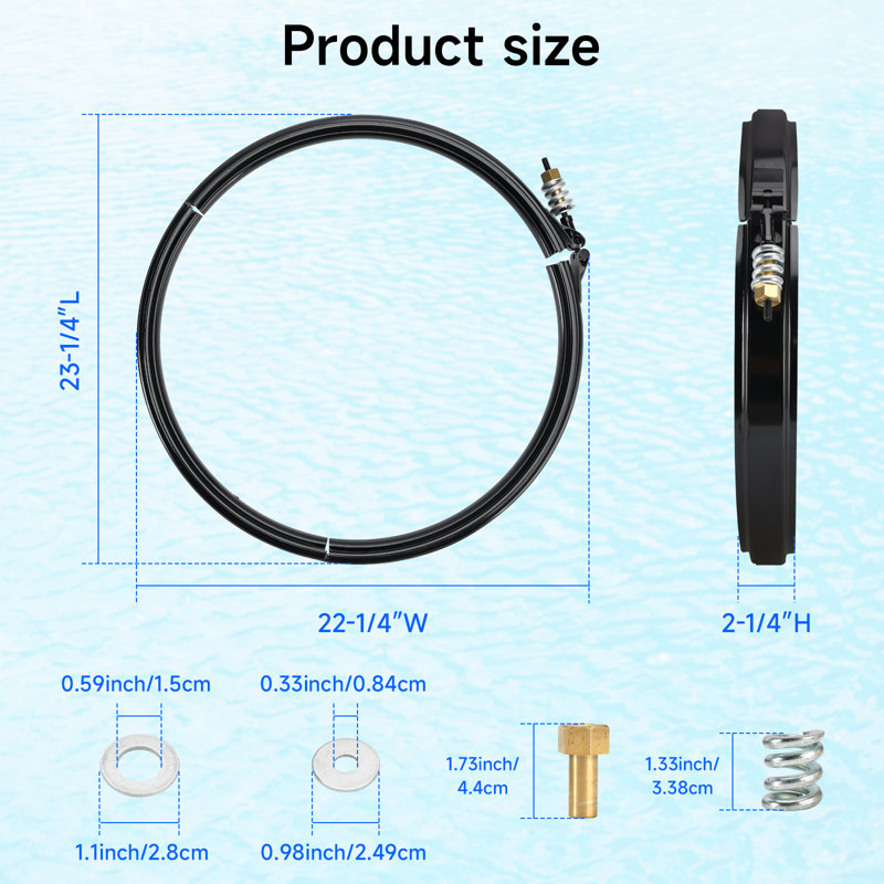 190003 Tension Control Clamp Kit Replacement Pool And Spa Filter For Pentair