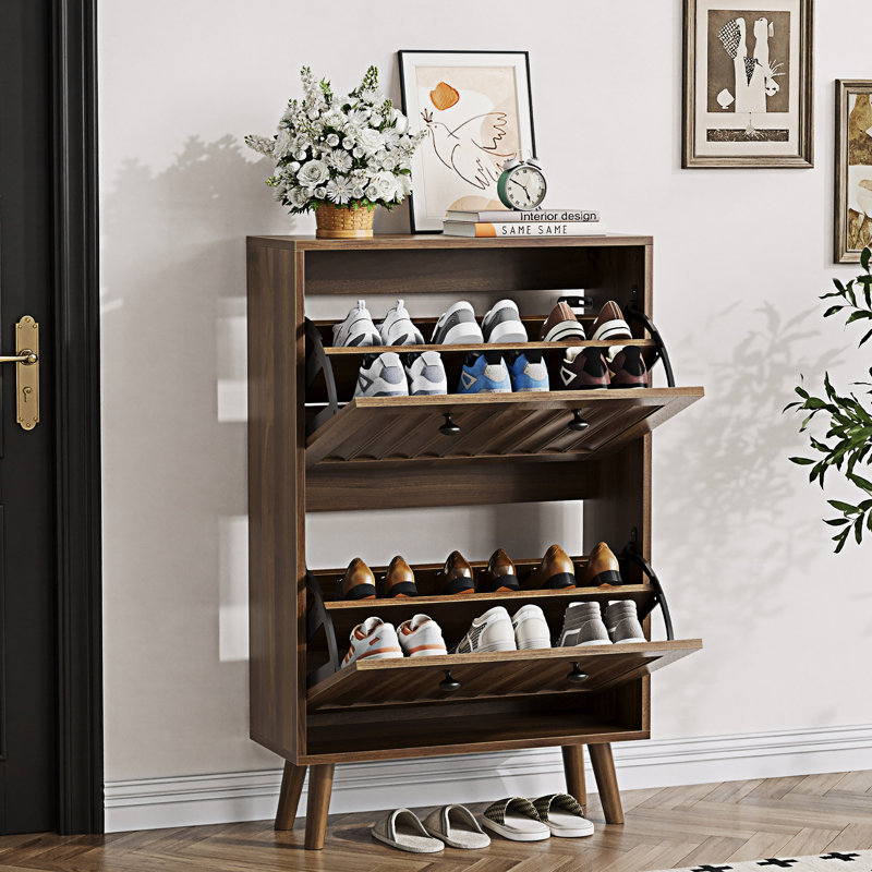 Armoire de rangement pour chaussures, H 37,42 cm x l 23,64 cm x P 9,47 cm