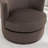Arabella Upholstered Fabric Swivel Solid Wood Barrel Chair-1159568496