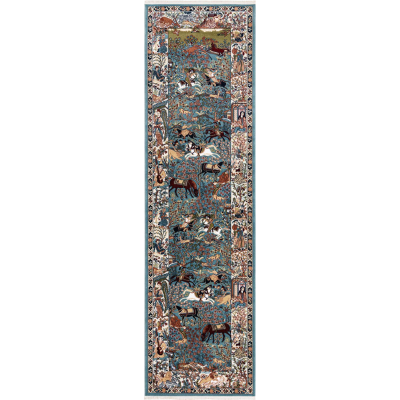 Kelayeh Oriental Indoor Rug, Runner 2'7" x 9'