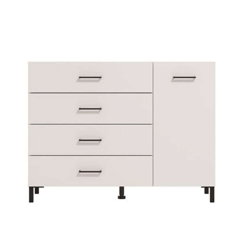 Ponciano 116cm Sideboard, White