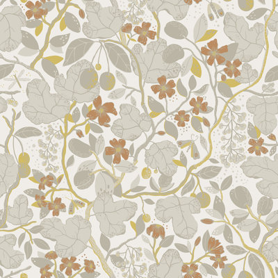 Wesler Floral Wallpaper