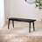 Bhawari Large Black Wooden Dining Table With 4 Chairs & Bench-1293657977