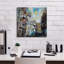  «Streets Of Portland 2» par Erin McGee Ferrell, art mural sur toile, 18 po x 18 po