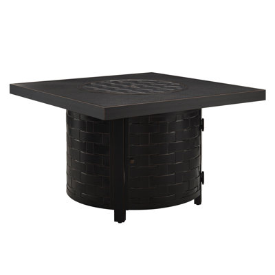 Bede Henley Square Aluminum LPG/NG Fire Pit