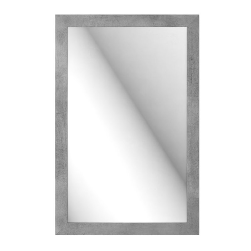 Jarel Flat Full Length Mirror, 148cm H x 60cm W, Grey