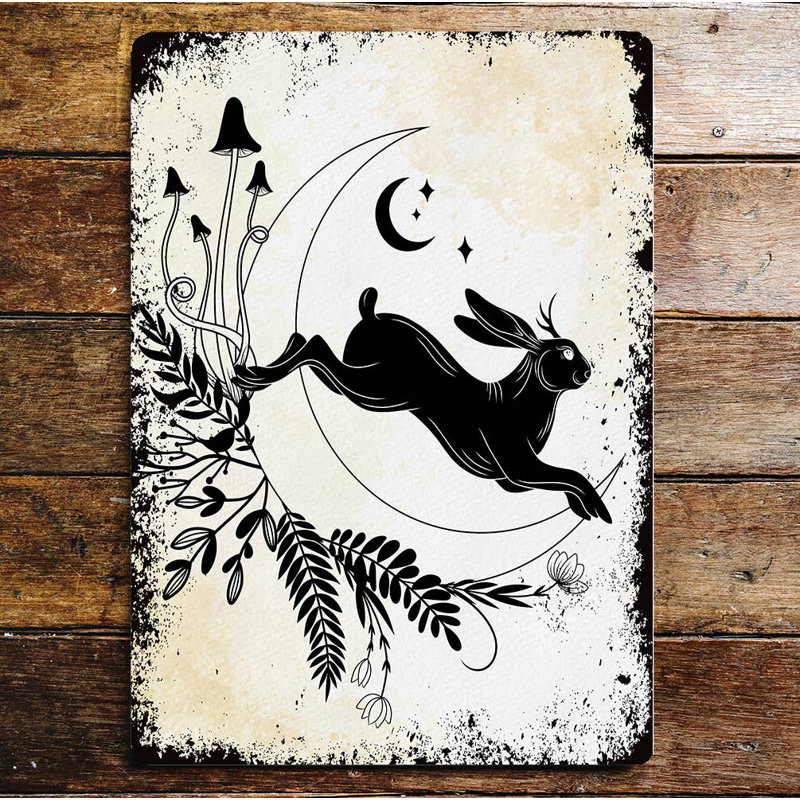 Wall Decor on Metal, 60cm H x 40cm W