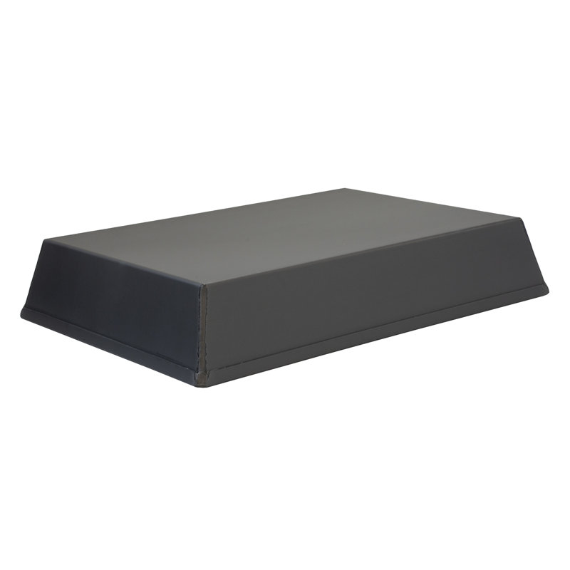 Pre-Seasoned Rectangular Hard-Anodized Aluminum Pizza Pan