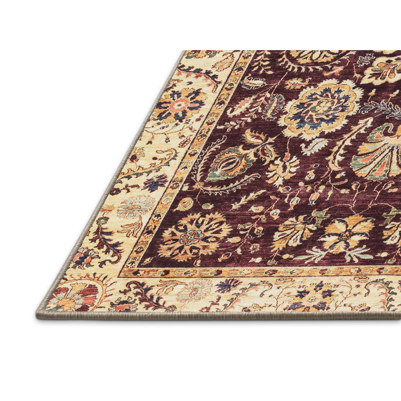 Tapis abstrait à motif abstrait moderne 3008, Rectangle 4 pi x 6 pi
