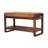 Mellan Leather Upholstered Storage Bench