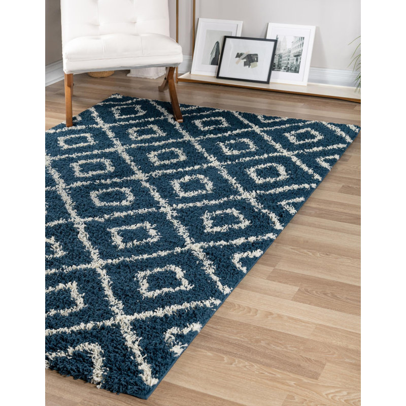 Awanda Geometric Indoor Rug, Rectangle 9' x 12'