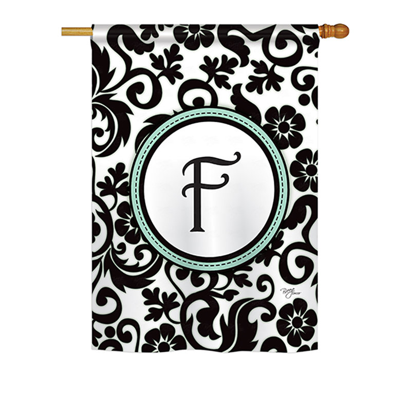 Drapeau de jardin en polyester Penfield, H 18,5 po x l 13 po, F