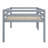 Wood Loft Bed With Ladder-1397108031
