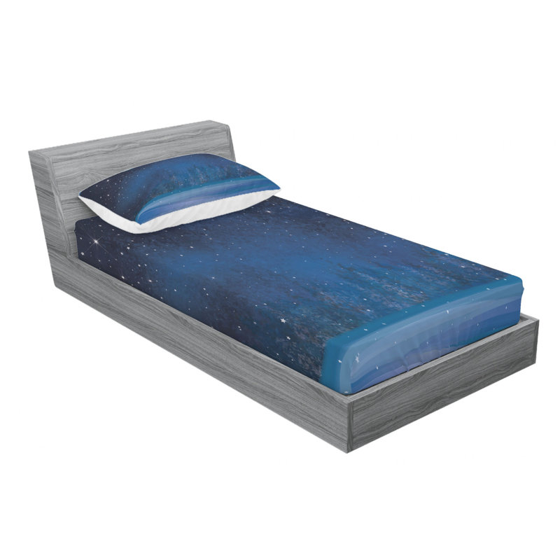 Microfiber Sheet Set, Twin Sheet Set with 1 Pillowcase