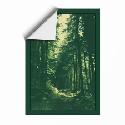 Path Through The Pines Scandinavian - Print