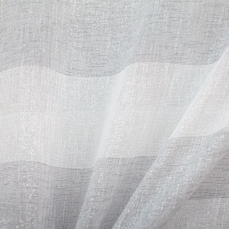 Metallic Striped Sheer | Nashville Fabric_NASHVILLE, Gray