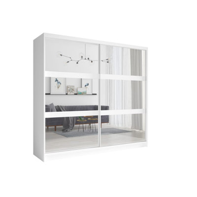 Fino 2 Door Manufactured Wood Wardrobe