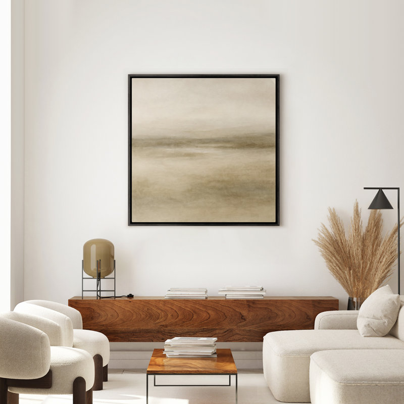 Art mural encadré abstrait rétro antique classique pour chambre à coucher, Noir, H 16 po x l 16 po