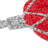 Sparkles Home Luminous Ornament Placemat | Round Rhinestone Holiday Placemat | 14.75x12.5 | Non Slip