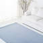 Tapis bleu clair en laine / coton tissé à la main Lauren Ralph Lauren-60121101