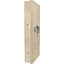 Coffre-fort à ouverture à gauche beige - 0,82 pi³ avec module biométrique à empreinte digitale de 120 po et pêne dormant de tablette solide de construction amovible