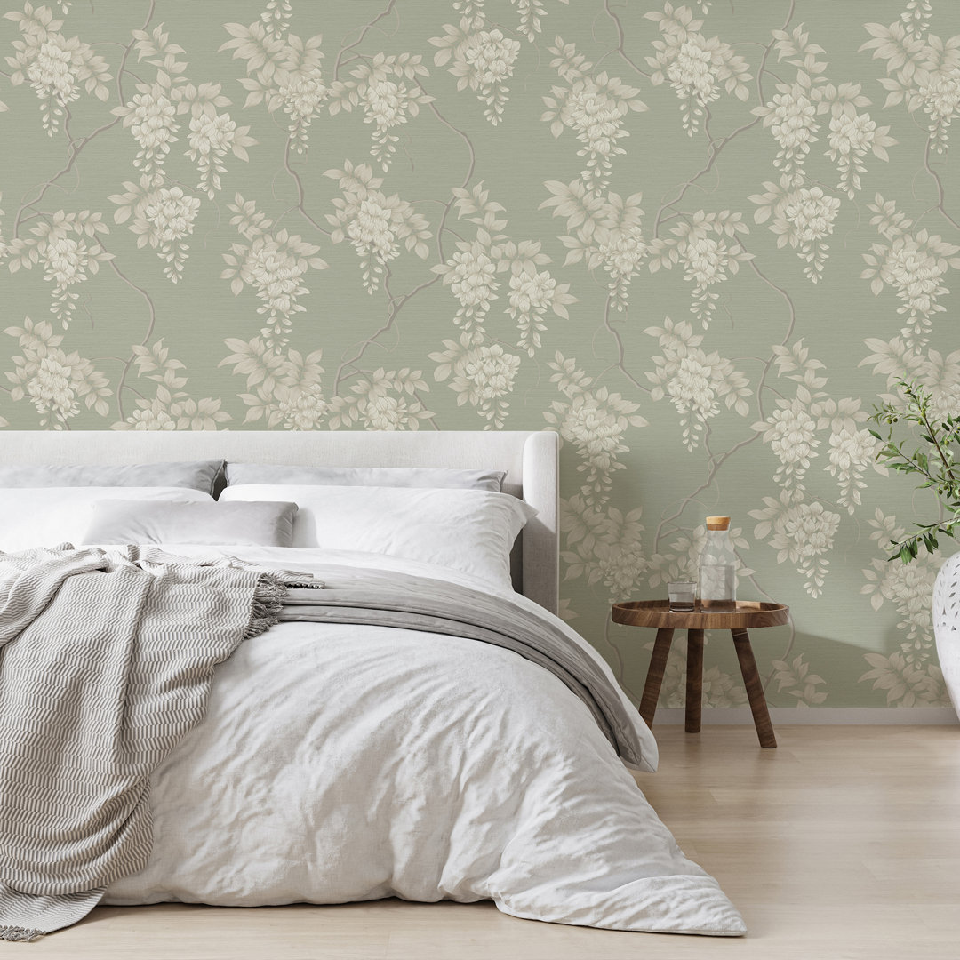 Zen Wisteria 33' L x 21" W Wallpaper Roll Graham & Brown 