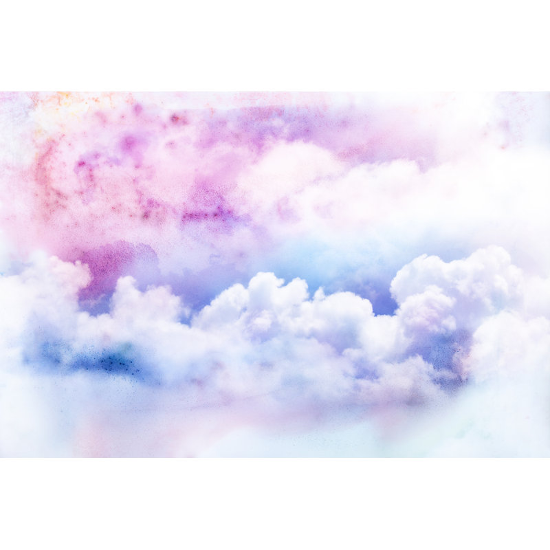 Illustration Of Cloud - Wrapped Canvas Print, 20cm H x 30cm W x 3.8cm D