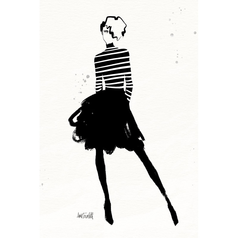 Style Sketches VII by Anne Tavoletti - Wrapped Canvas Painting, 91cm H x 61cm W