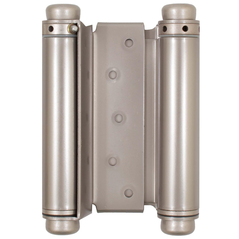 Heavy-Duty Double Acting Spring Hinge, By Stone Harbor Hardware, Satin Nickel