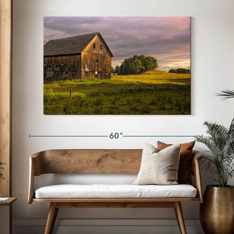 Lilie New Hampshire Old Barn, 34'' H x 51'' W