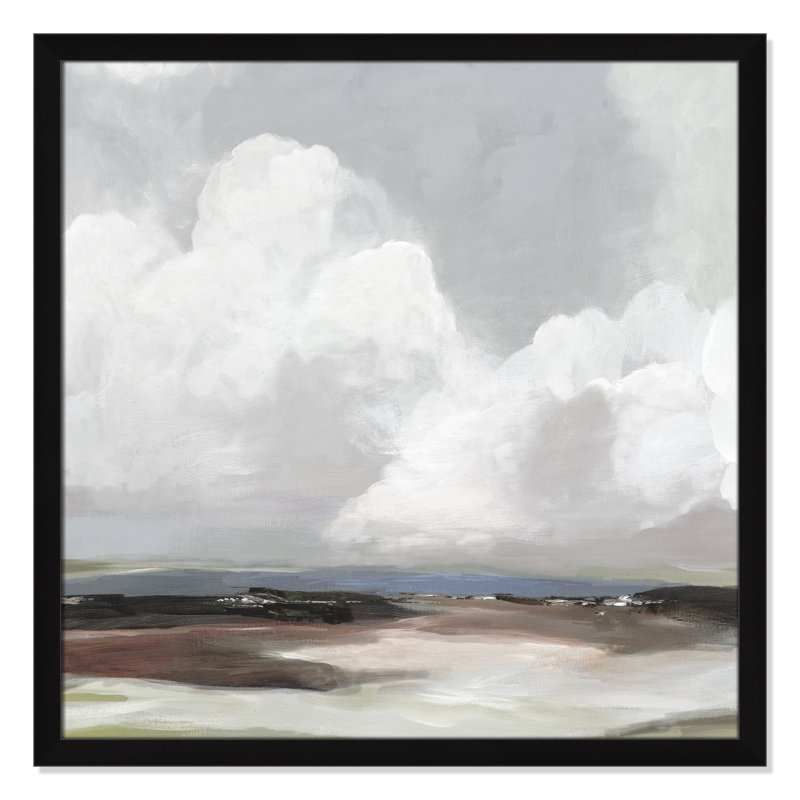 Avron Morning Air - reproduction d'art encadrée, Cadre noir, H 33 po x l 33 po x P 1,12 po