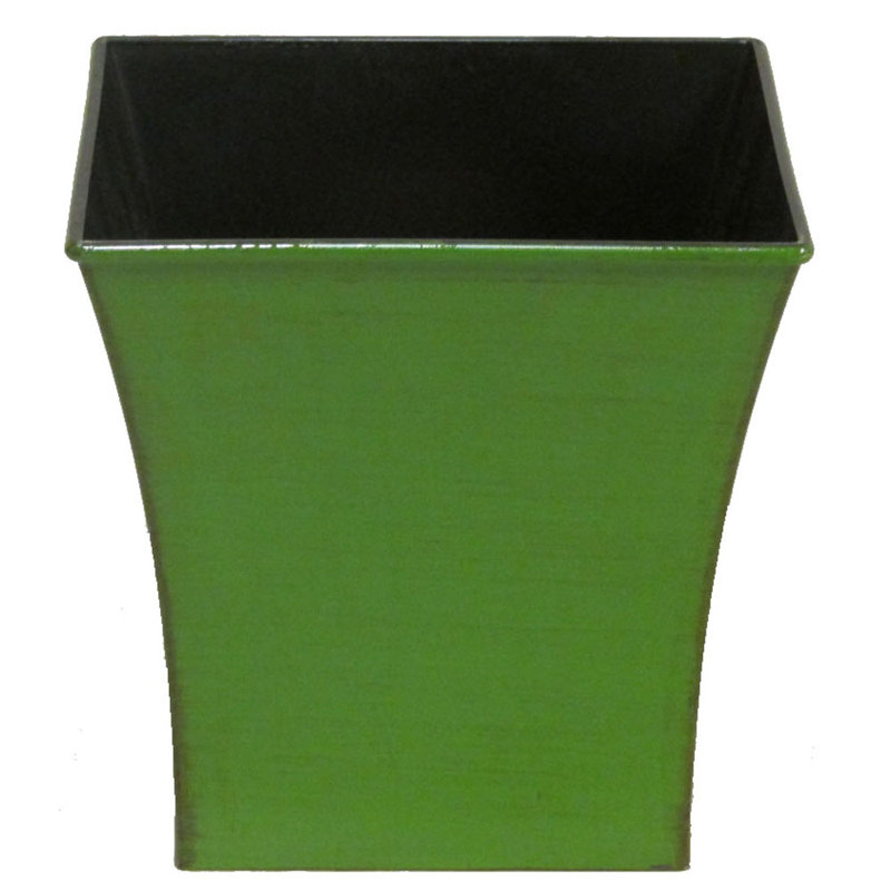 Boîte à fleurs en plastique Amadi, Vert mousse