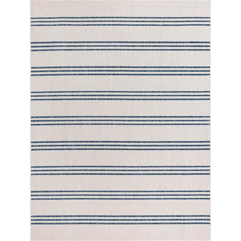Tapis intérieur / extérieur Jill Zarin Anguilla, Rectangle 9 pi x 12 pi