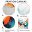 «Colorful Abstract Expression III», art mural abstrait 2 pièces-853875913-853875908-853875916
