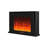 Black Solid Wood Electric Fireplace-1615731266-1615731265