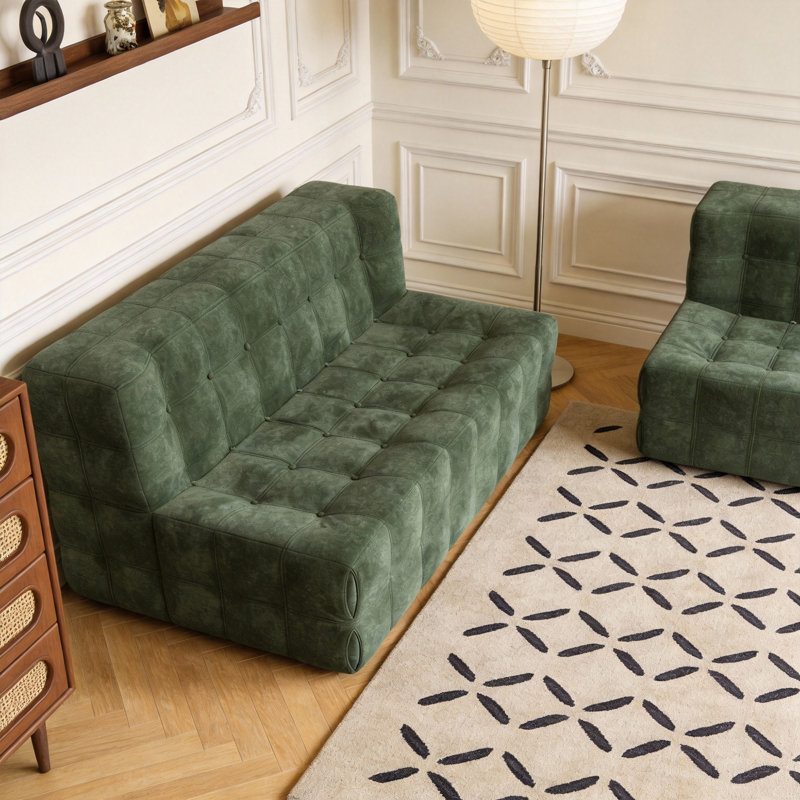 2 Seater Corduroy Loveseat