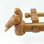 Double tringle à rideaux réglable en fer 1-1 / 8 avec faiteaux
