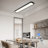 Deshunda 1 - Light 39.4" Acrylic LED Flush Mount