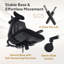 Fauteuil de bureau Strato ergonomique à haut dossier, fauteuil de bureau en filet respirant avec dossier réglable en hauteur et accoudoirs 3D, fauteuil de bureau noir pour bureau personnel-1881458858