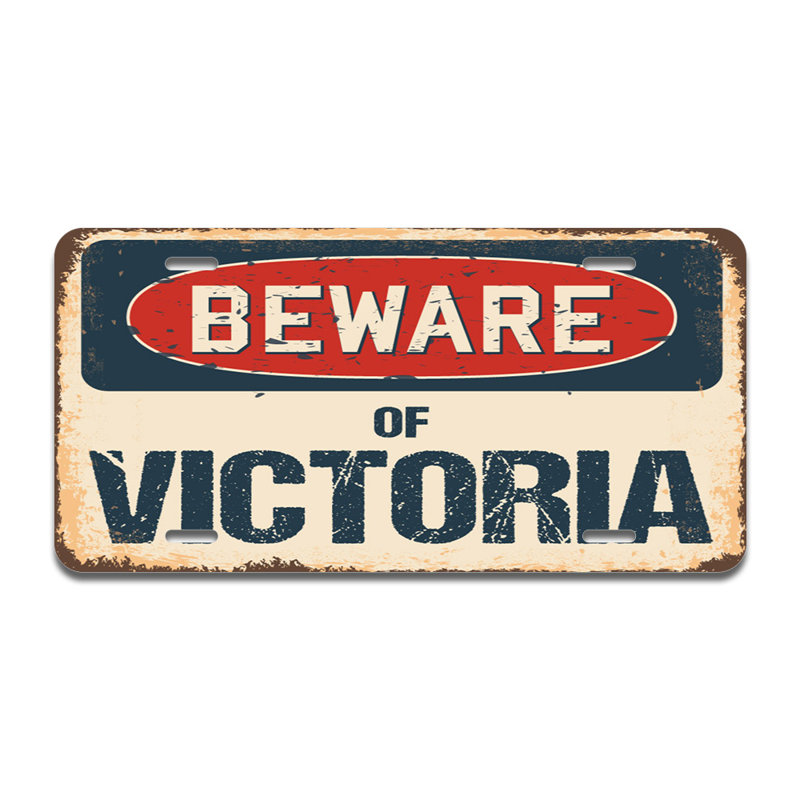 Cadre en aluminium Beware of Victoria