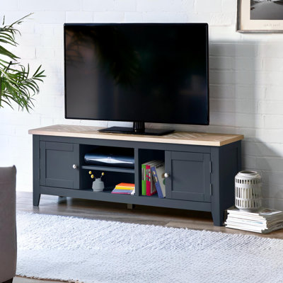 Adalaina Tv Unit Dark Grey
