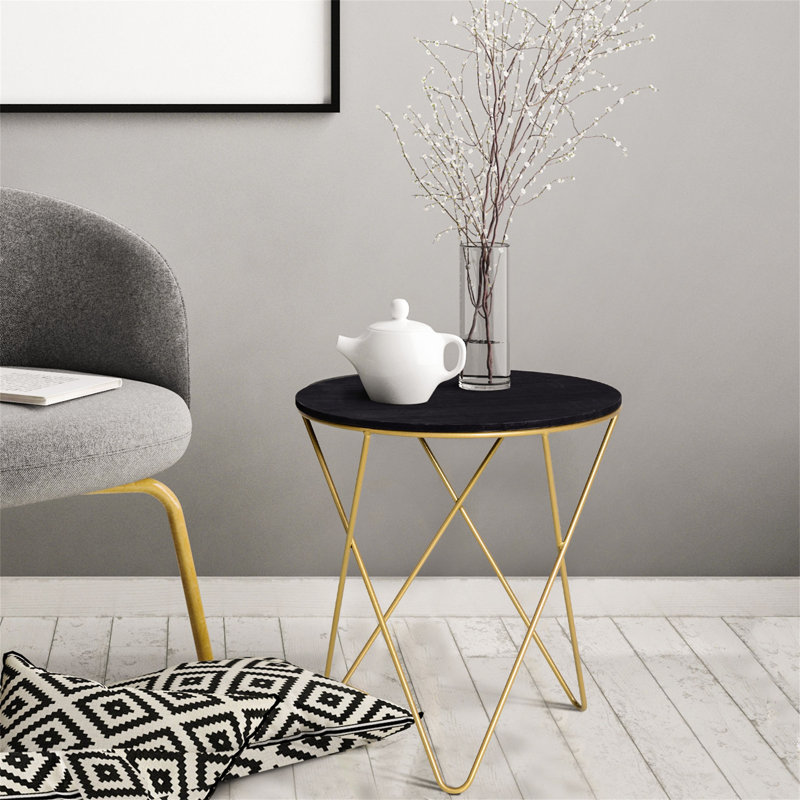 Harrold Drum End Table